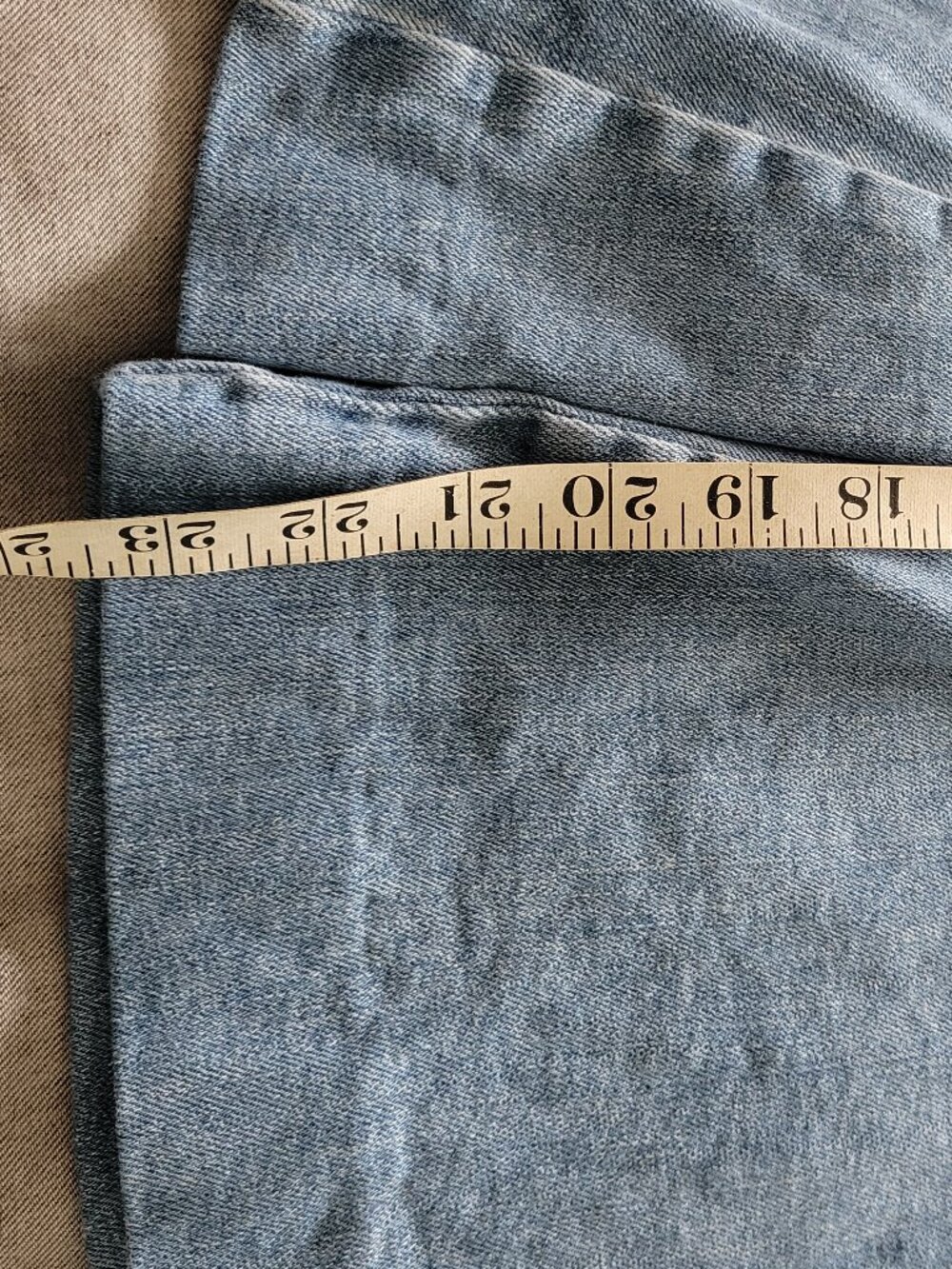 Pilcro for Anthropologie Cropped Wide Leg Jeans Size 33 - Picture 9 of 12